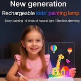 DrawingLight - Beleuchtete Fantasien – Zeichenbrett mit LED