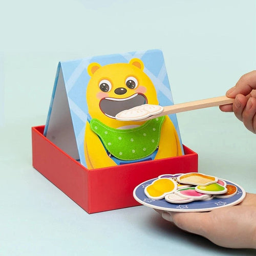 Educational Play House™ – Feinmotorische Fähigkeiten und Farberkennung - Montessori-Lebensmittelspiel