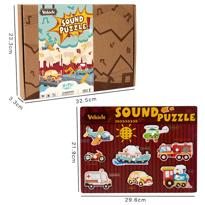 Sound Matching Game™ – Hør og Opdag – Lærerigt puslespil