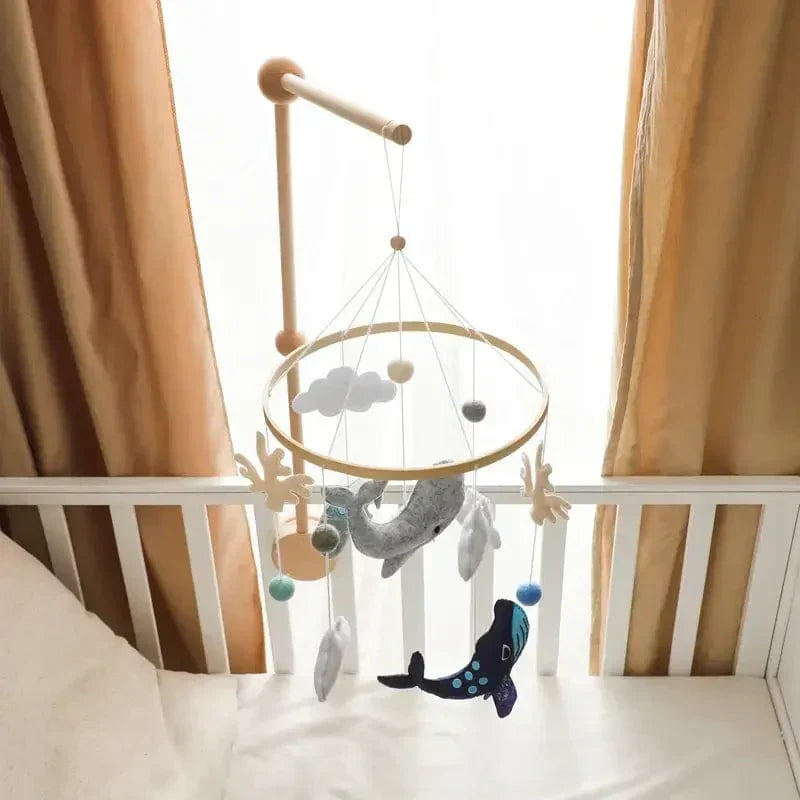 LittleNest – Natürliche Ruhe – Baby-Mobile aus Holz