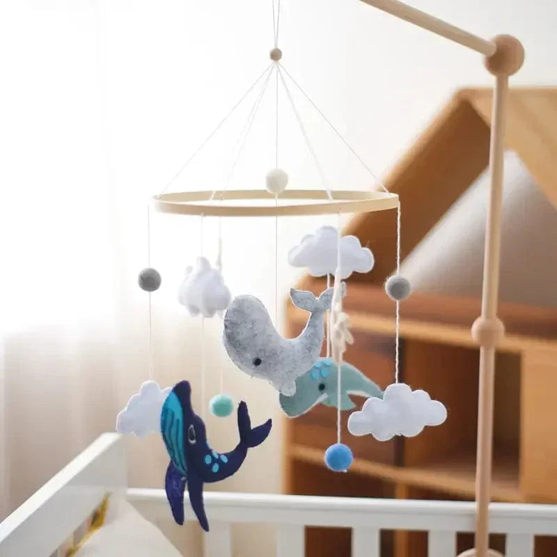 LittleNest – Natürliche Ruhe – Baby-Mobile aus Holz