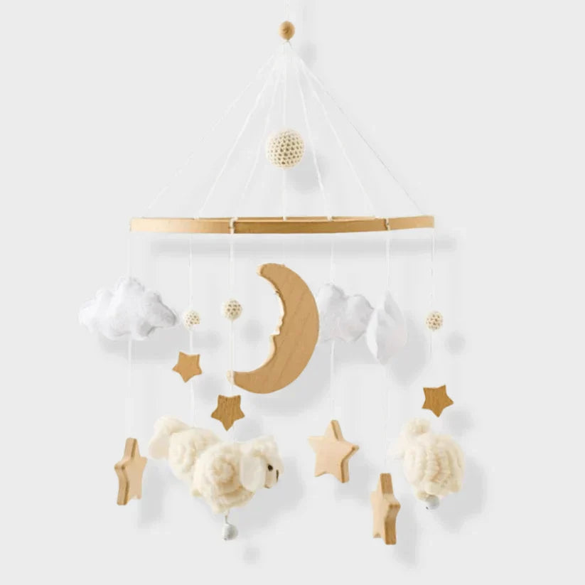LittleNest – Natürliche Ruhe – Baby-Mobile aus Holz