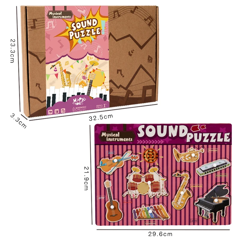 Sound Matching Game™ – Hør og Opdag – Lærerigt puslespil
