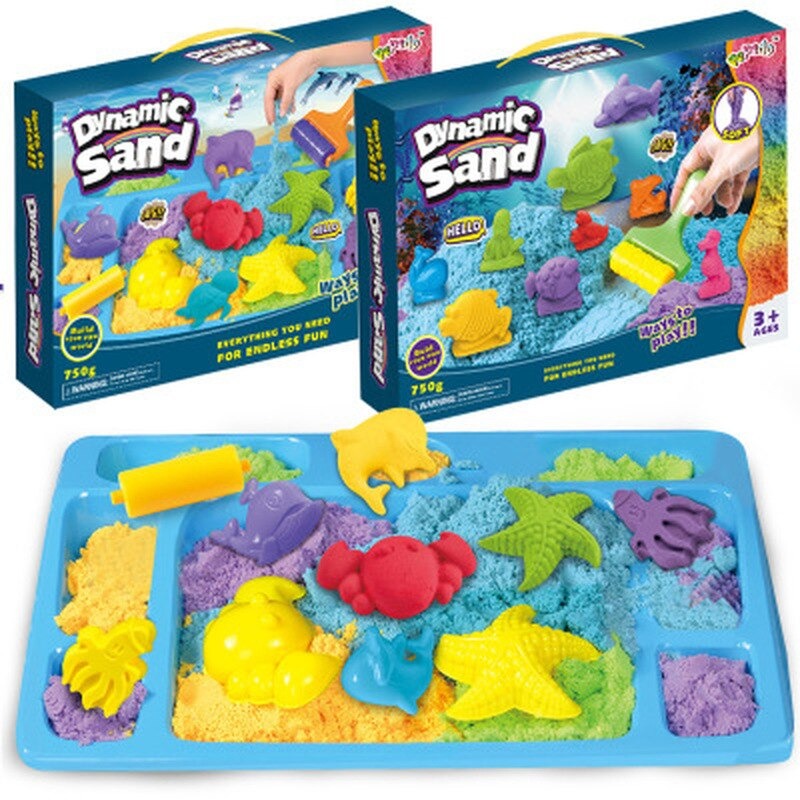 Dynamic Sand™ - Nyd at lege og skabe med sand! - Magisk sand