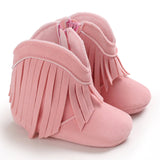 Mini Fashion™ - Sejt Look - Cowboystøvler til piger