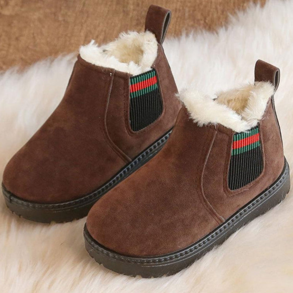 SnowySteps – Warm & weich – Baby-Winterstiefel mit Plüschfutter