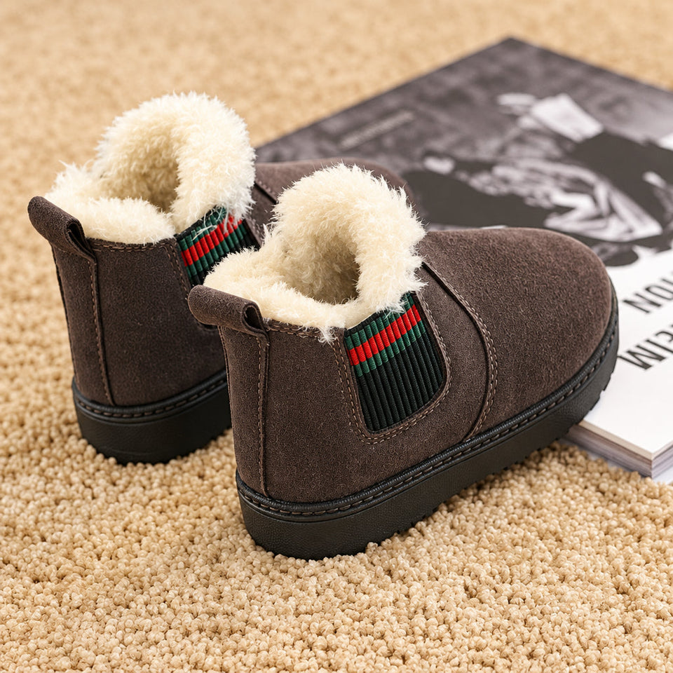SnowySteps – Warm & weich – Baby-Winterstiefel mit Plüschfutter