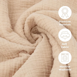 SnuggleBear – Premium Dicke & Weiche Babydecke