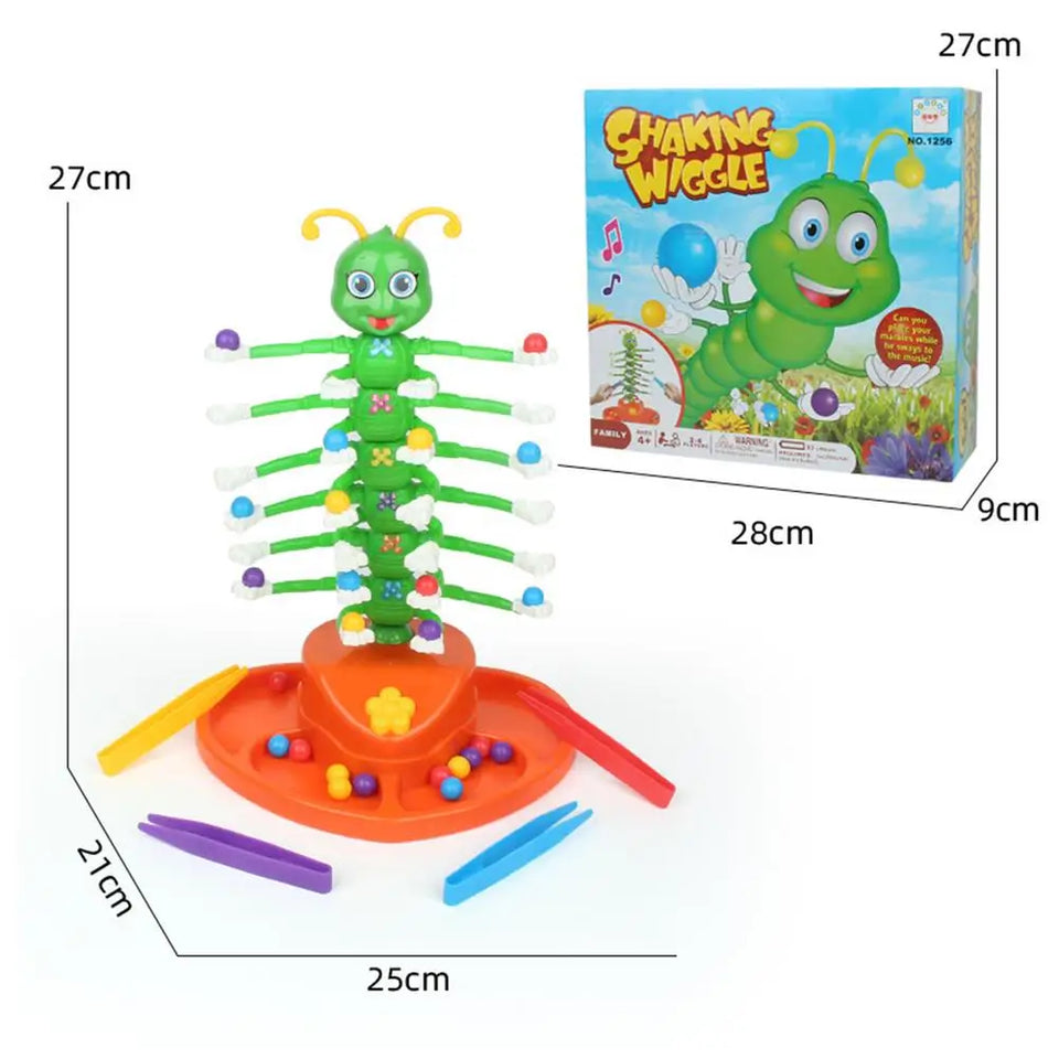 Shaking Wiggle™ – Raupe im Rhythmus - Raupen-Balance-Spiel