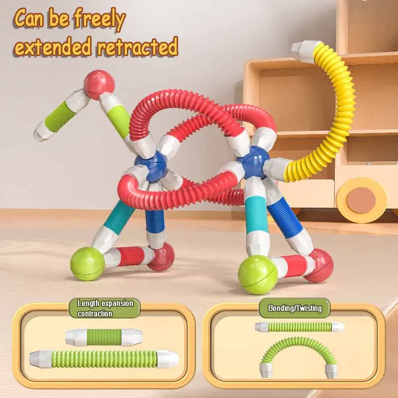 Magnetic Sticks - Endeløs konstruktion – fleksible magnetiske stave