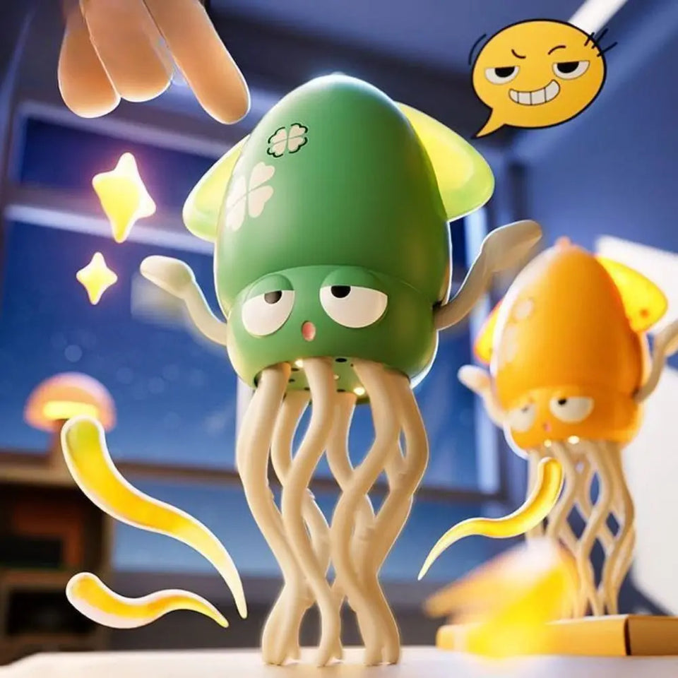 Dancing Octopus™ – Genopladning og leg – Dansende blæksprutte-lys