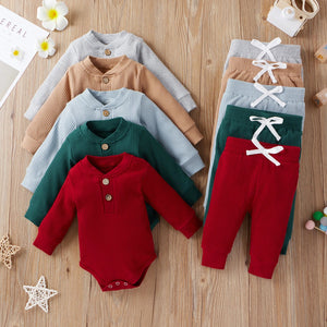 Mini Fashion™ – Bequemes Babykleid-Set