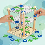 LogicTower – Pädagogisch & Clever – Tic-Tac-Toe 3D