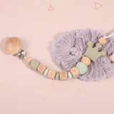 Personalized Pacifier Chain – Sicher & stilvoll – Personalisierte Schnullerkette