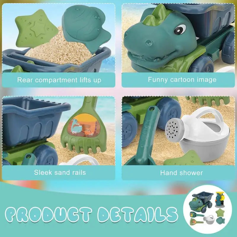 Beach Dino Set™ – Baue deine Burg - Dinotruck Strand