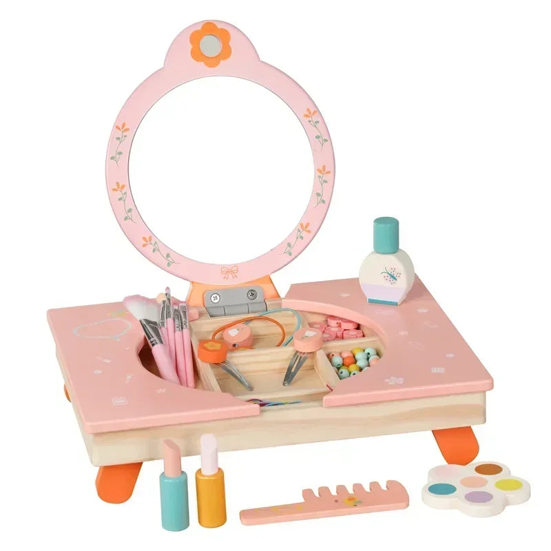 MiniDresser – Lernspielzeug & Rollenspiel – Frisiertisch für Kinder