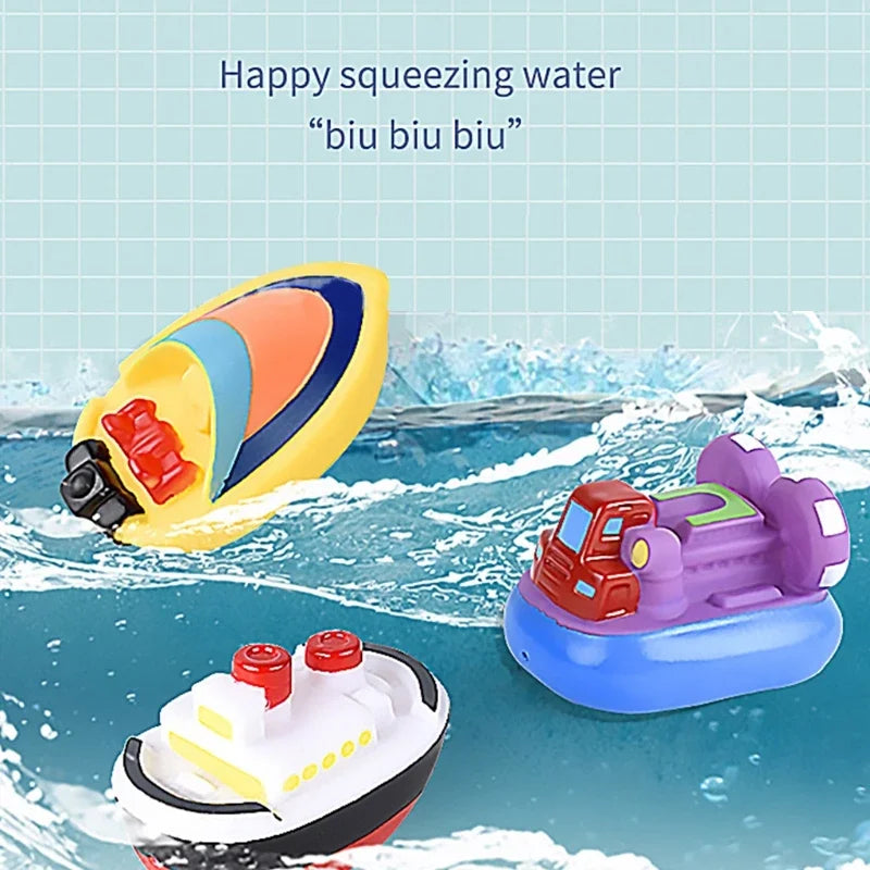 Bath Boat Set™ – Plaskende sjov i badet - legetøjsbåde