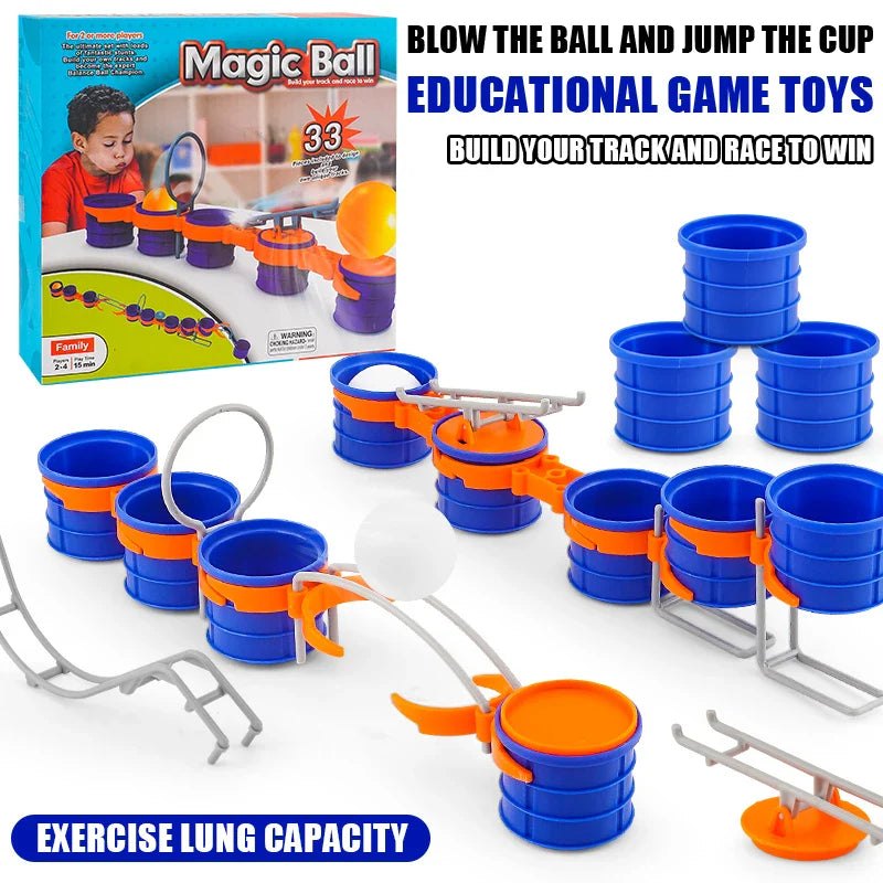 Cup Jump Ball Game – Aktiv & Interaktiv – Puff Ball Gesellschaftsspiel