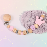 Personalized Pacifier Chain – Sikker & stilfuld – Personlig sutterkæde