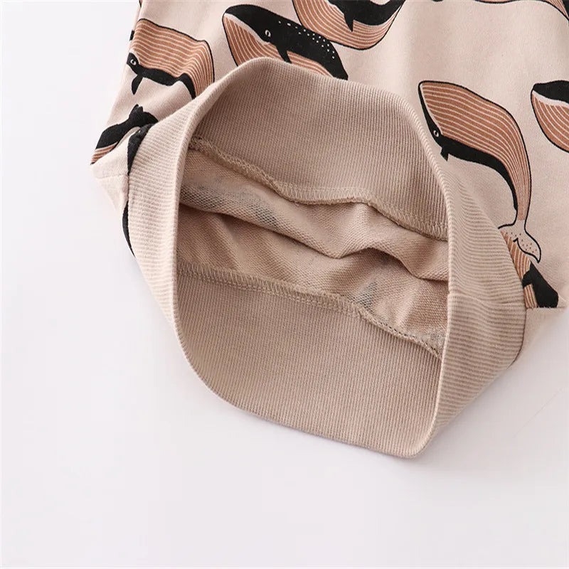 Mini Fashion™ - Hval-sweatshirt