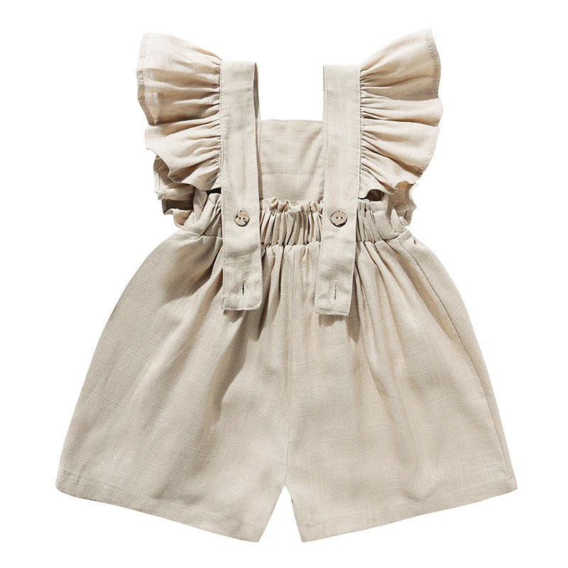 Mini Fashion™ - Sommerlig og sød - Jumpsuit til børn, piger