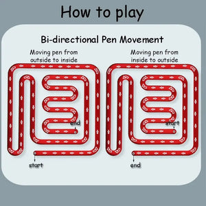 BrainBoost Puzzle Toy Pen™ - Das Gehirn des Zuges - Puzzle Spielzeug Stift