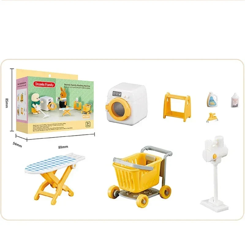Mini Washing Machine Set™ - Sjovt og lærerigt - legende miniskivesæt