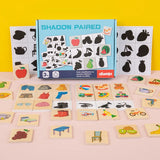 Shape Match Puzzle™ – Finde den Schatten - Sortierpuzzle aus Holz