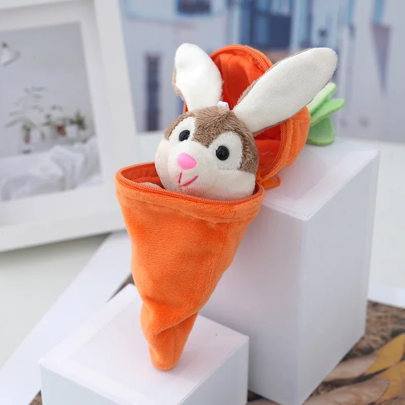 Personalized Bunny – Den ultimative påskegave – Plyskanin med gulerod og navn
