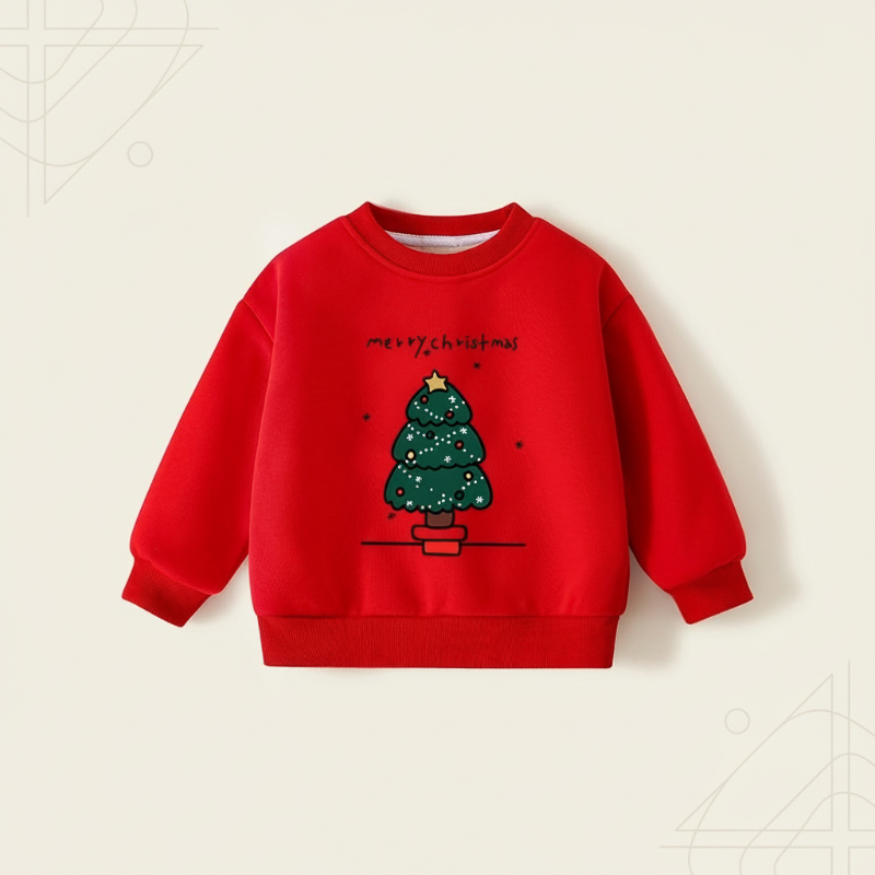 FrostyFit – Warm und gemütlich – Roter Weihnachtspullover