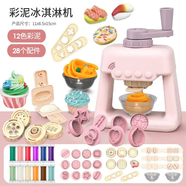 Ice-Cream Maker Set™ - Kulinarisk sjov - isterningemaskine køkkenlegetøj