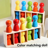 WoodenMatch – Clever & Verspielt – Montessori-Farbspiel