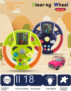 Toy Steering Wheel™ - Mini-Lenkrad, Maxi Fun - Spielzeug-Lenkrad