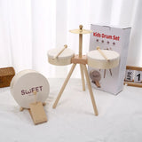 Kids Wooden Drum Toy – Musik & Kreativität – Trommel-Spielset