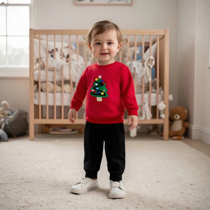 FrostyFit – Warm und gemütlich – Roter Weihnachtspullover