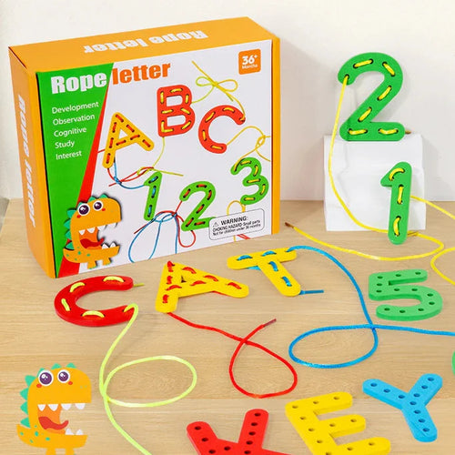 Cognitive Thread Toy™ – Intelligente Linien – Spiel zur Entwicklung von Kleinkindern