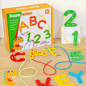 Cognitive Thread Toy™ – Intelligente Linien – Spiel zur Entwicklung von Kleinkindern