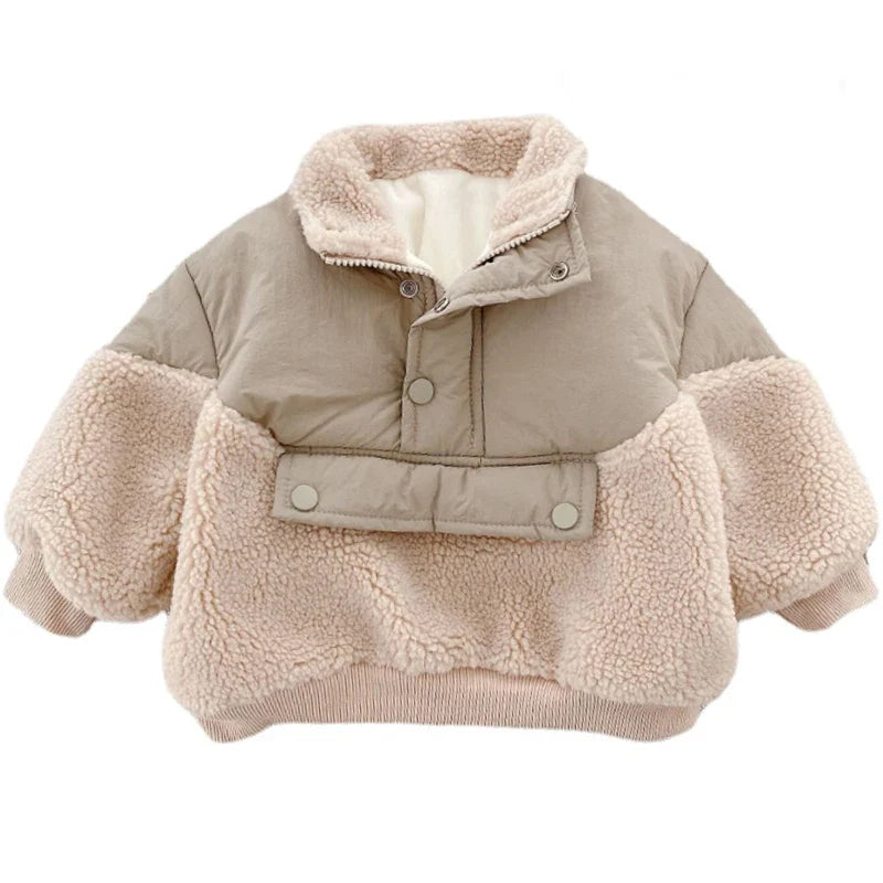 Mini Fashion™ - Super Warm - Fleece-Lammwolljacke