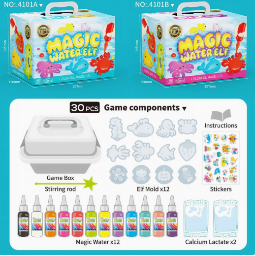WaterMagic™ – Skab de smukkeste dyr & former! – DIY-sæt