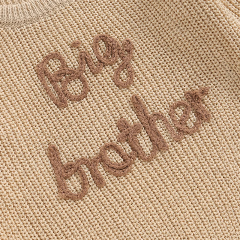 MiniTrend – Gemütlich & modern – Kinderpullover mit „Big Brother“