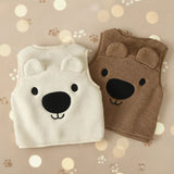 Baby Bear Fleece Vest – Warm & Weich – Kinder-Bärenweste