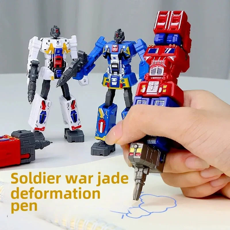 Flip Droid - Zeichnen oder Transformieren - Transformierbarer Roboter-Stift