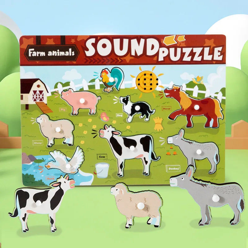 Sound Matching Game™ – Hør og Opdag – Lærerigt puslespil