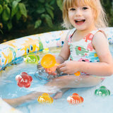 BubbleAlphabet – Sanft & Lehrreich – Wasserbuchstaben