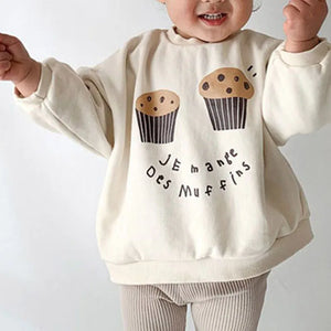 Mini Fashion™ - Niedliche Drucke - Pulli