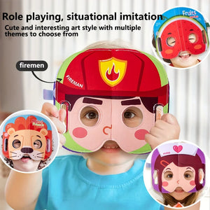 Mask Book™ – Baby lernt erste Eindrücke - Stoffmaskenbuch