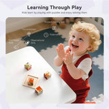 WoodMind – Kreativ & lehrreich – 6-in-1 Montessori-Tier-Holzpuzzle