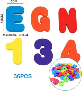 Colorful Bathing Letters™ - Bildung & Spaß - Bunte Badebuchstaben