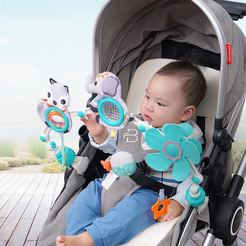 Tiny Tunes – Musikalisch & beweglich – Kinderwagen-Spannvorrichtung für Kinderwagen