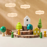 Wooden Forest Blocks – Kreativität & Entwicklung – Stapelspielzeug aus Holz